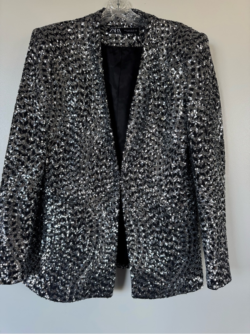 ZARA Sequin Blazer (XL) - Picture 9 of 9